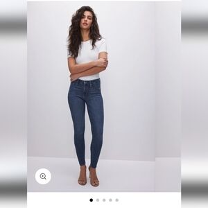 Good American Dark Blue Skinny Jeans Size 6/28